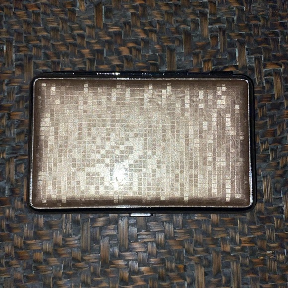 Gold Clutch with Credit Card Holder - Picture 6 of 9